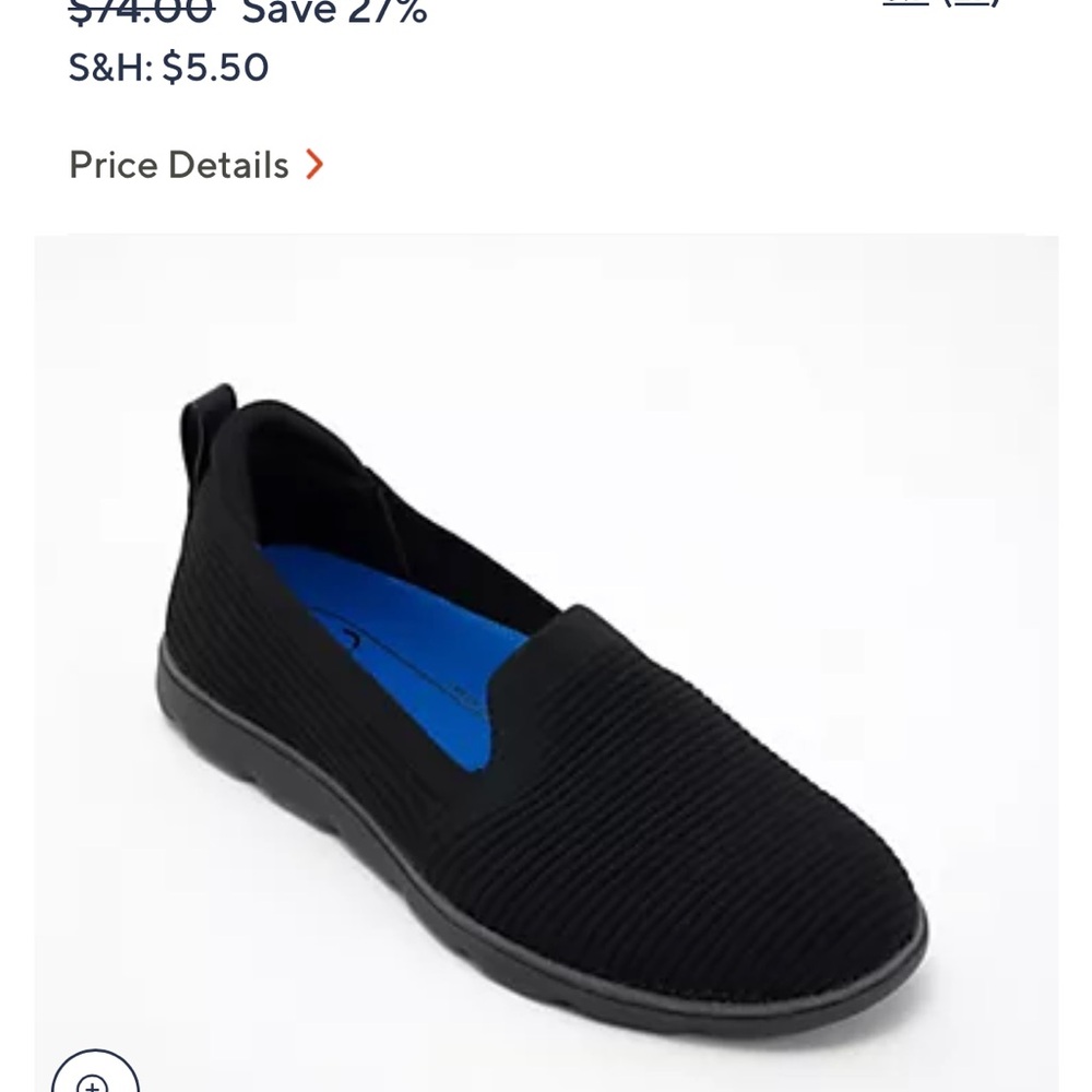 Ryka washable Black Slip-On Shoes